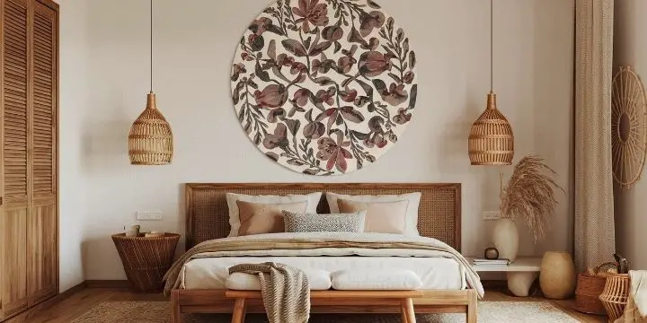 17 Boho Wall Art Ideas for the Bedroom